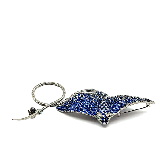 Eagle Ray Brooch