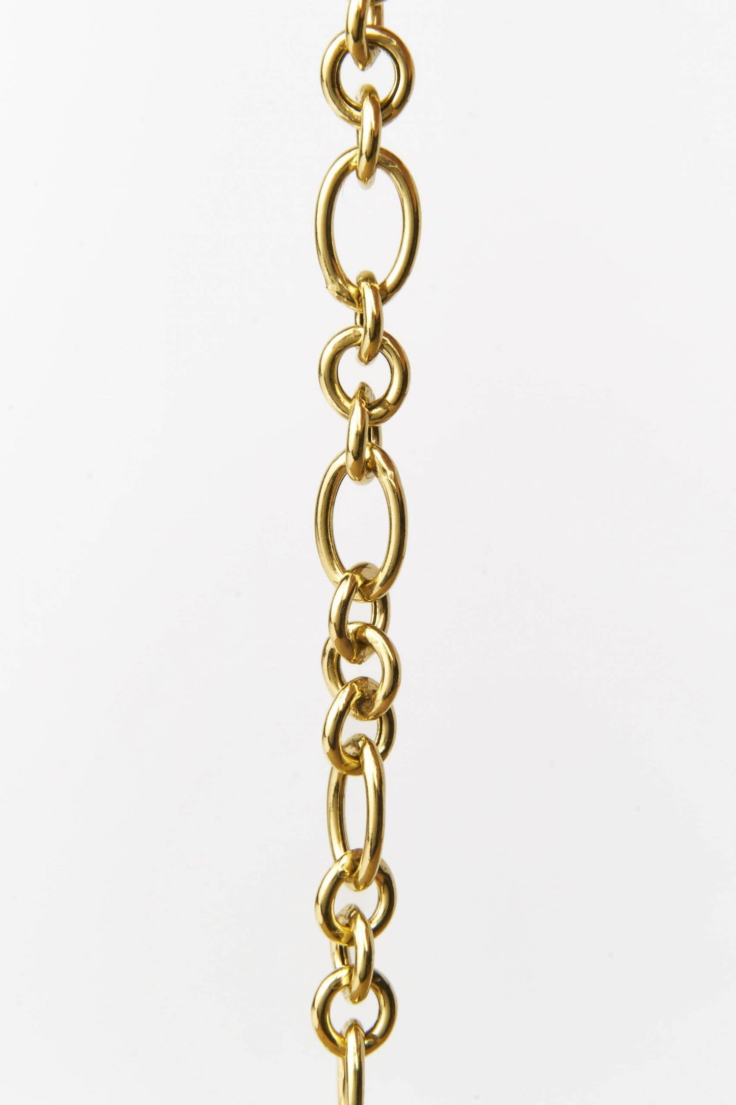 Gold Vermeil Heavy Oval Link Necklace