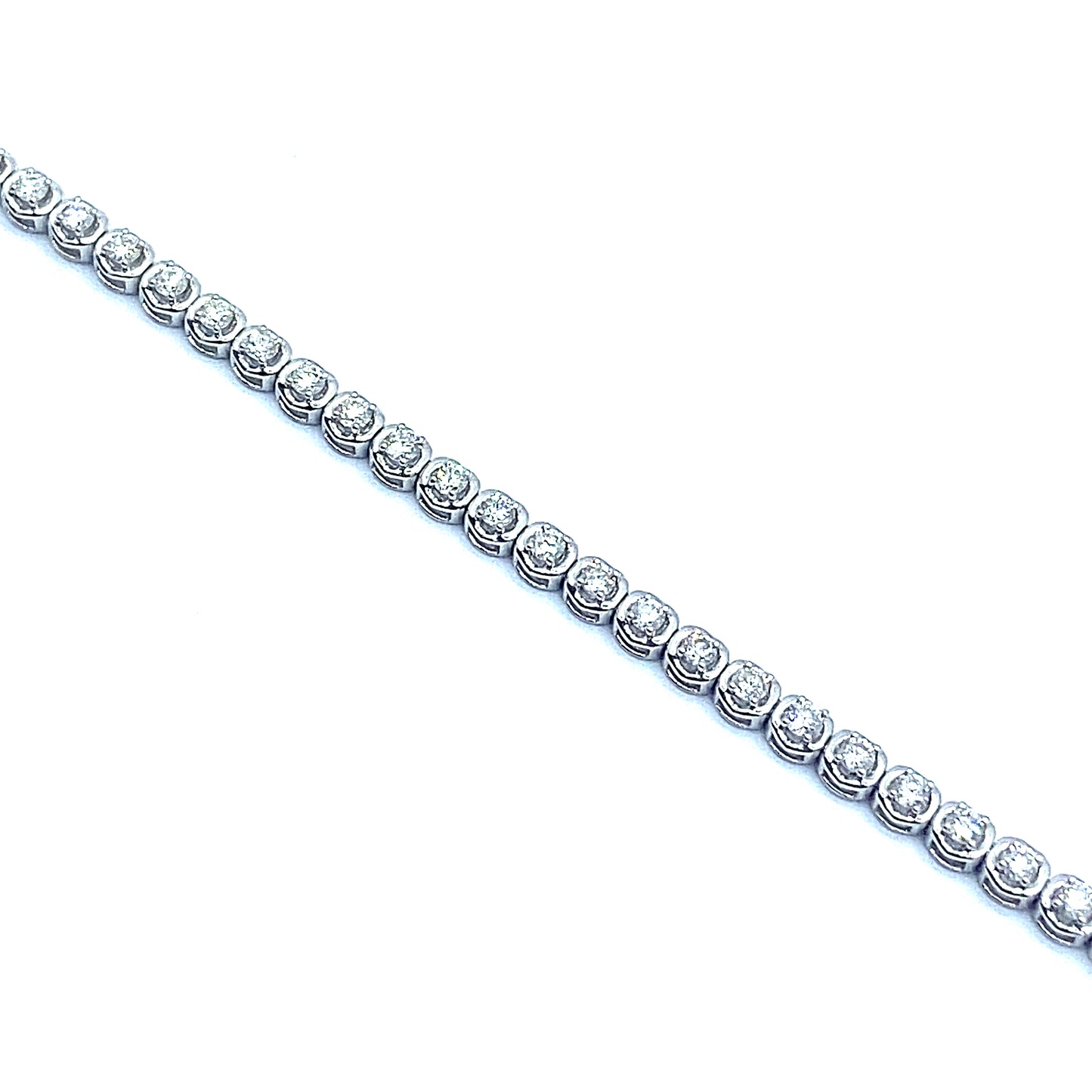 Diamond Claw Set 1.50cts Tennis Bracelet