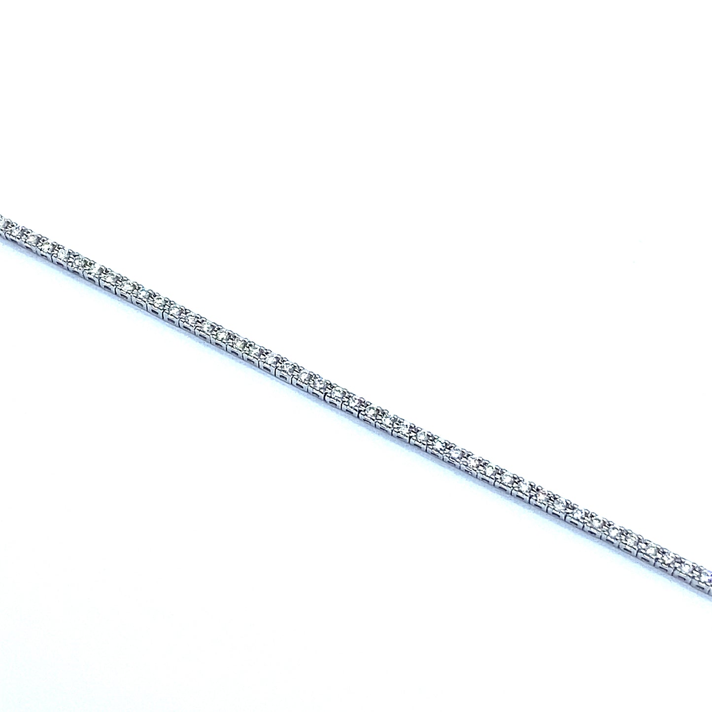 Diamond Claw Set 1.01cts Tennis Bracelet