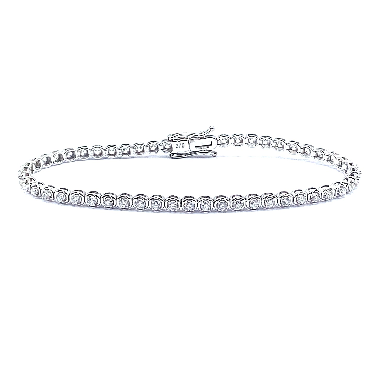 Diamond Claw Set 1.50cts Tennis Bracelet