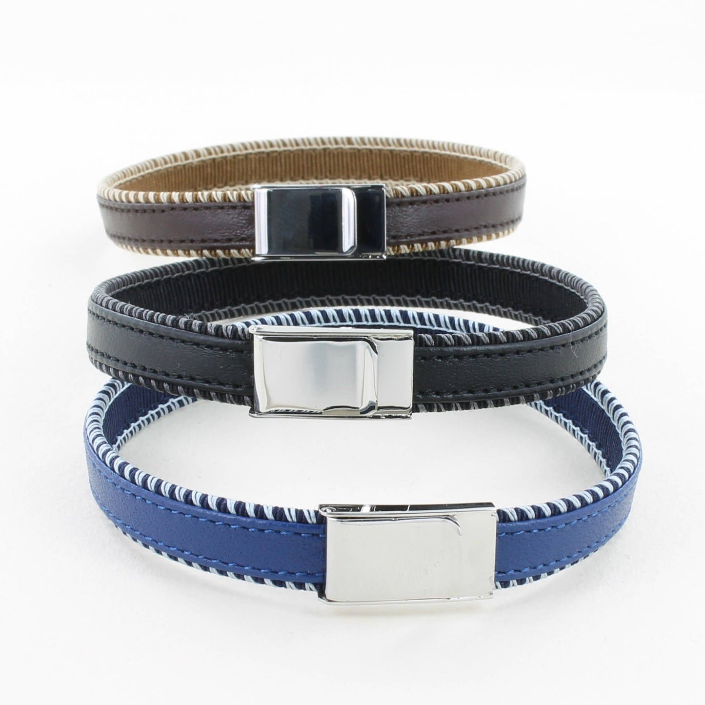 Leather Bracelet in Black