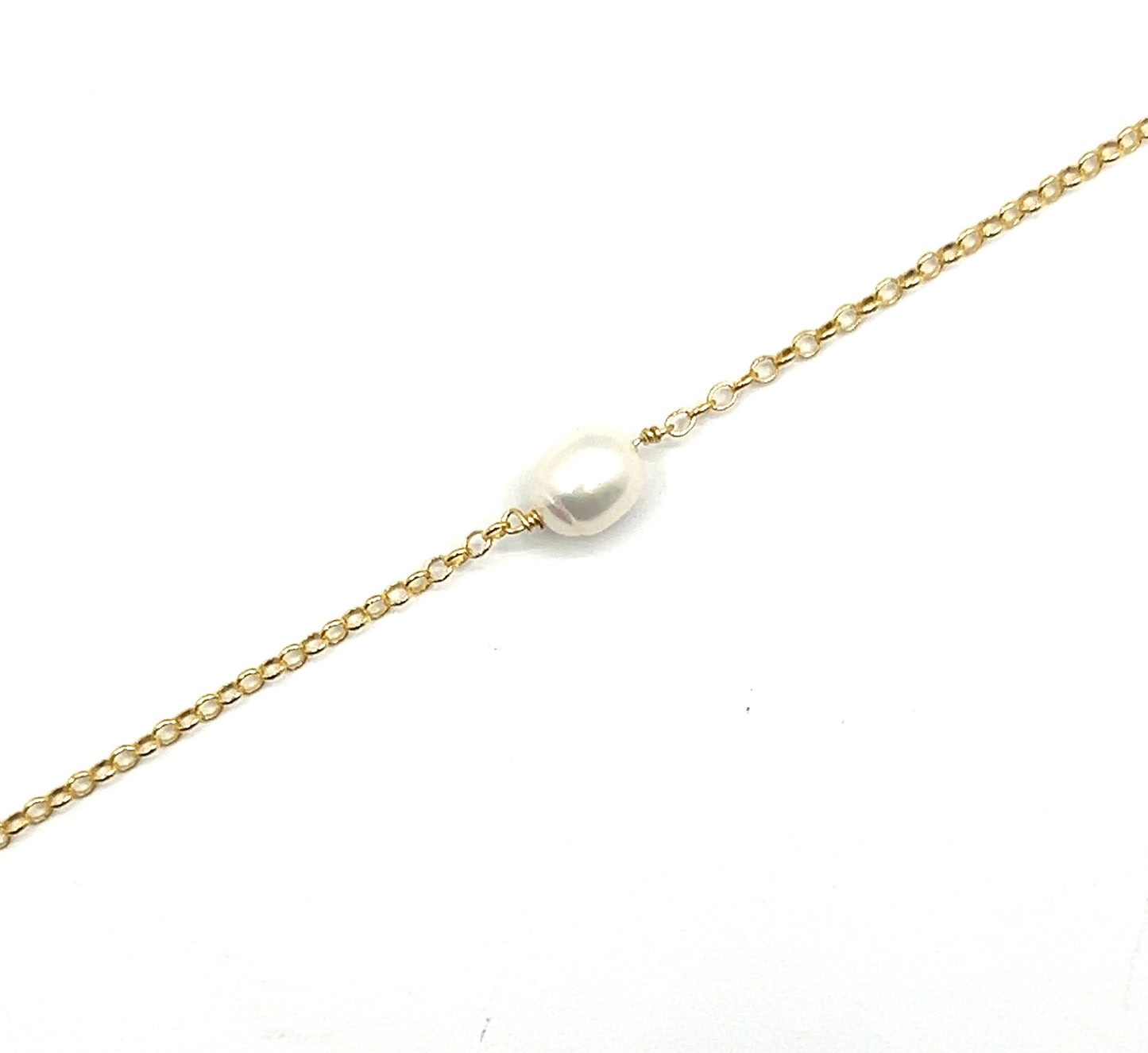 Pearl & Silver Gold Plated "Elegance" Bracelet