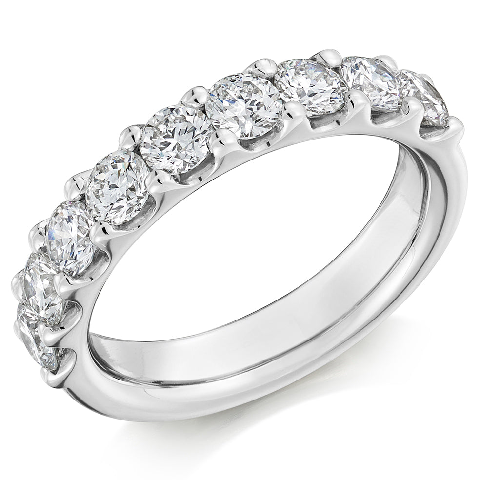 The 'Dinah' Half Eternity Ring