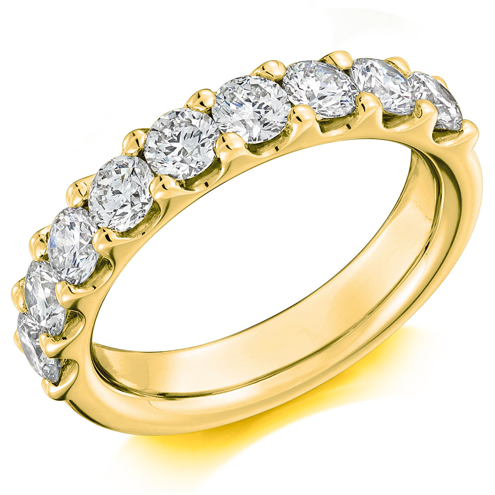 The 'Dinah' Half Eternity Ring