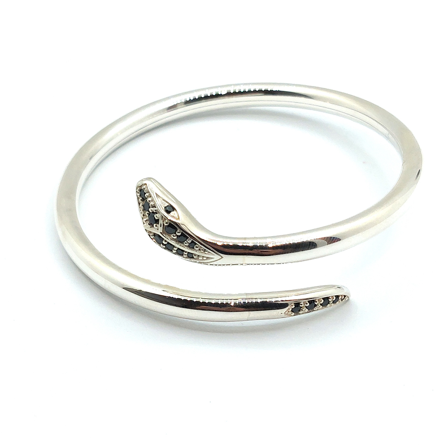 Sterling Silver Snake Bangle