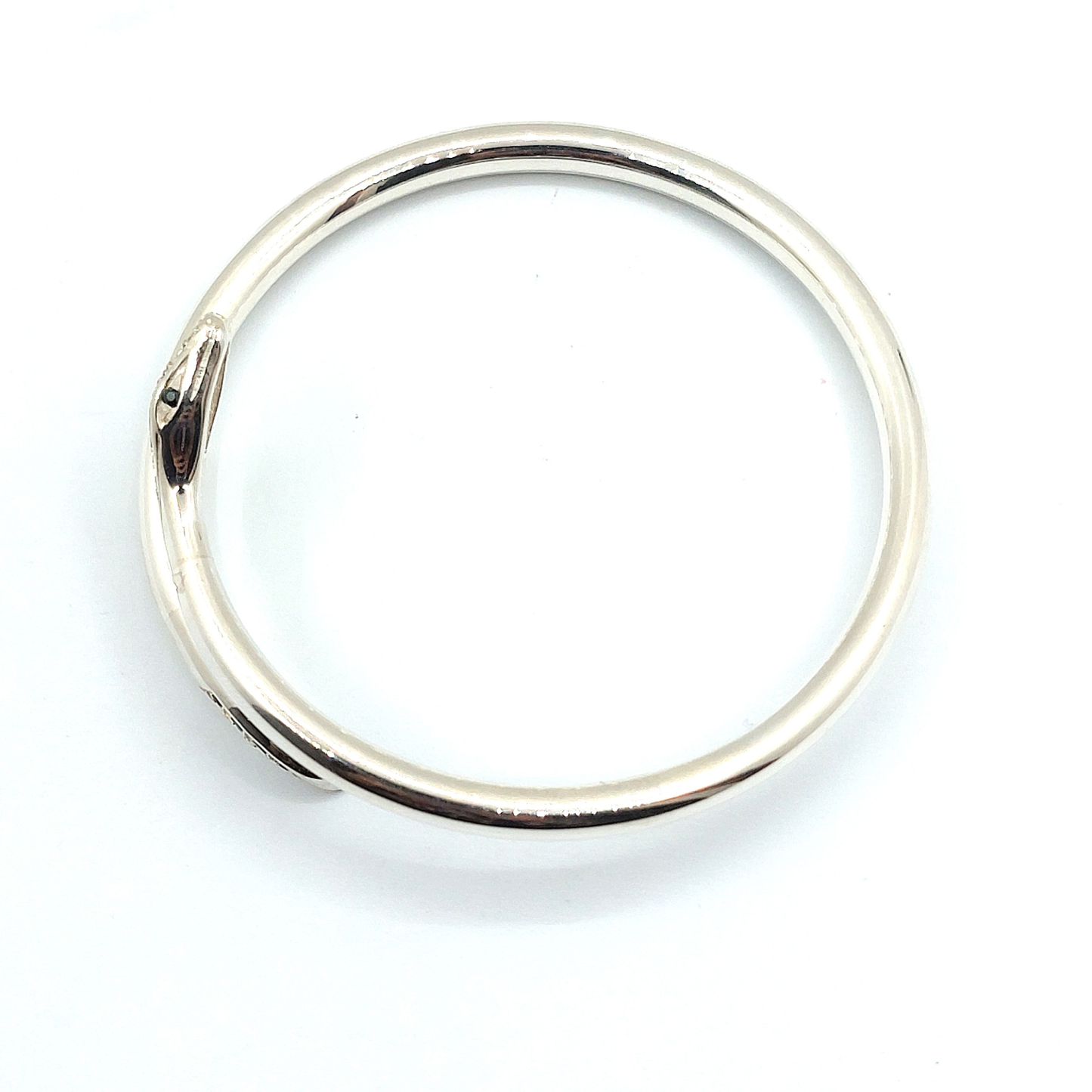 Sterling Silver Snake Bangle