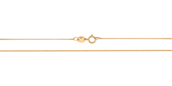 Yellow Gold Close Curb Chain