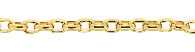 18ct Yellow Gold Bracelet 19cm