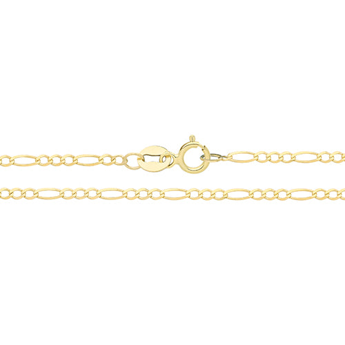 Yellow Gold Figaro Chain