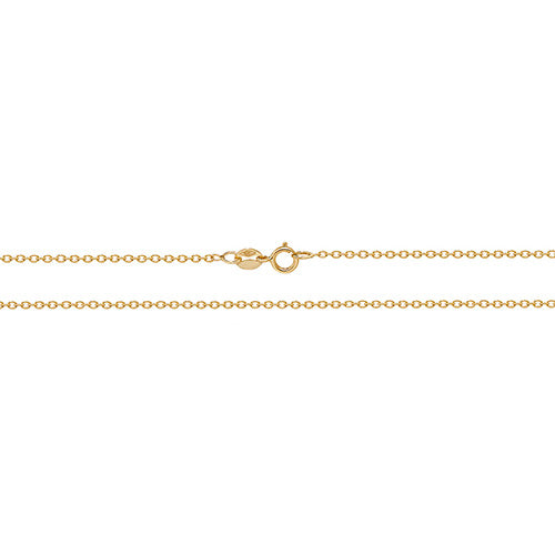 9ct Gold Rolo 18" Chain