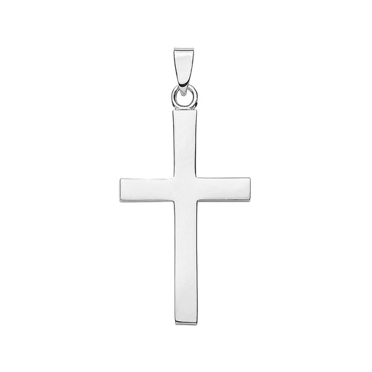 Sterling Silver 4cm Cross