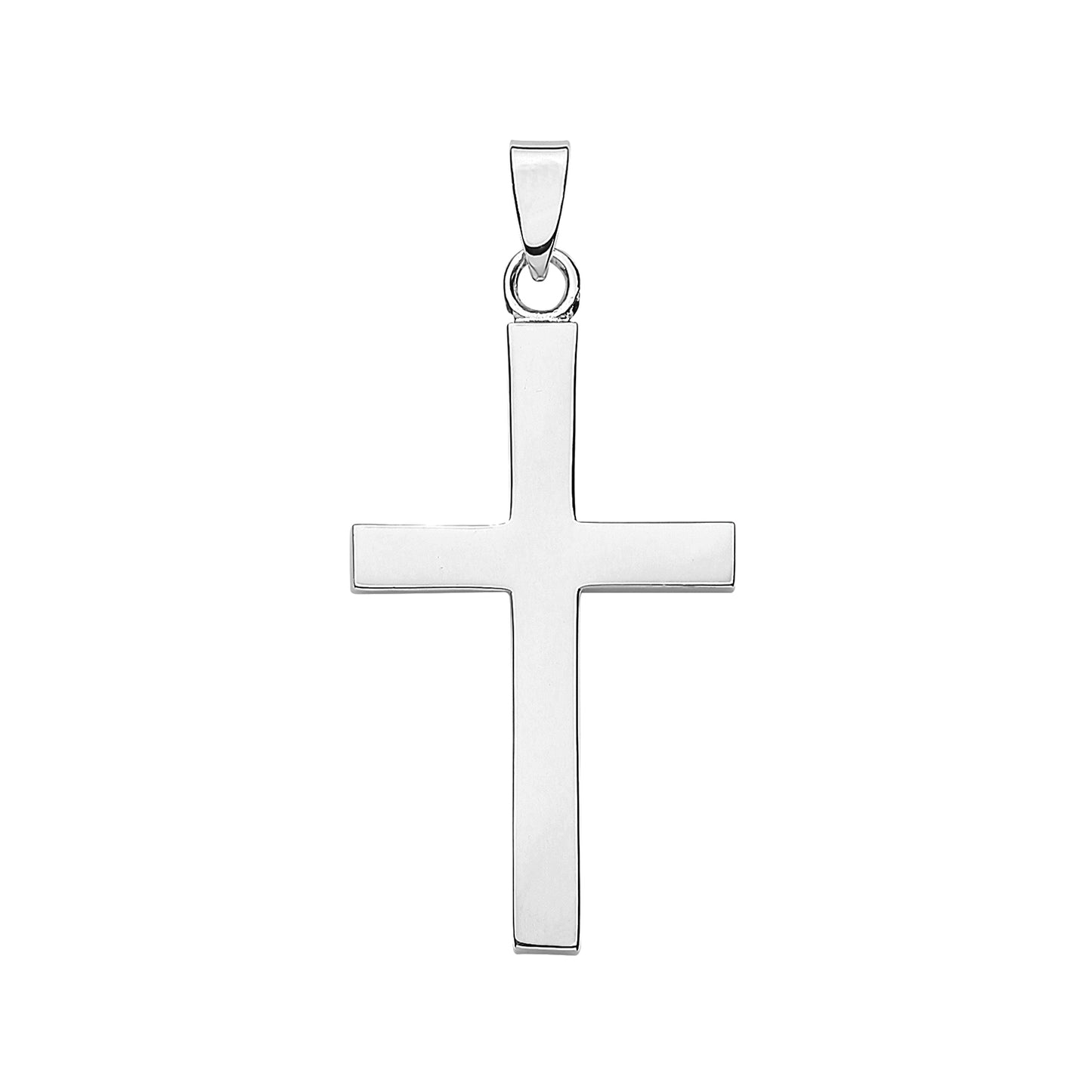 Sterling Silver 4cm Cross