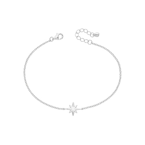 Sterling Silver Mini Star Chain Bracelet