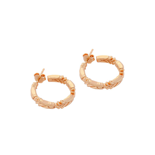 Medium Firework 22ct Gold Vermeil Hoop Earrings