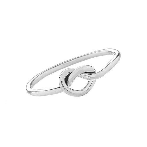 Sterling Silver Love Knot Ring