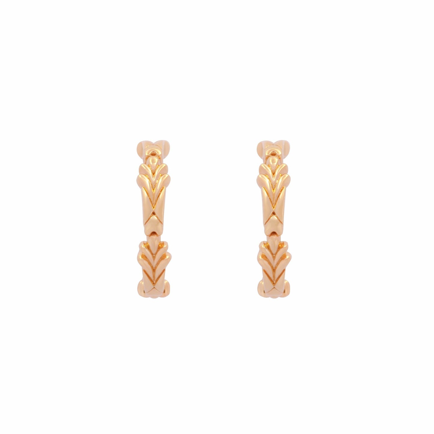 Medium Firework 22ct Gold Vermeil Hoop Earrings