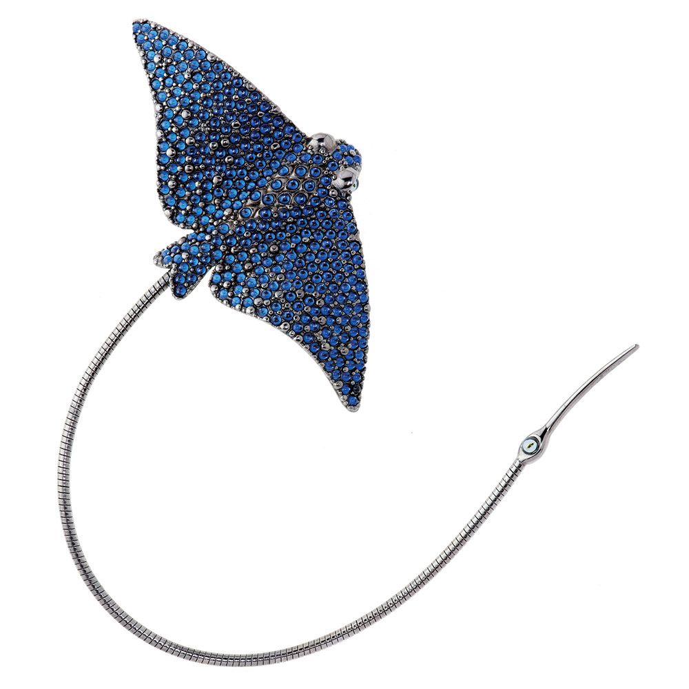 Eagle Ray Brooch