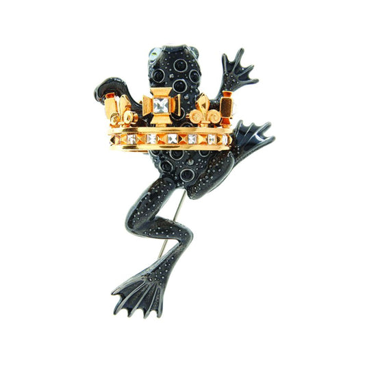 Frog Prince Brooch