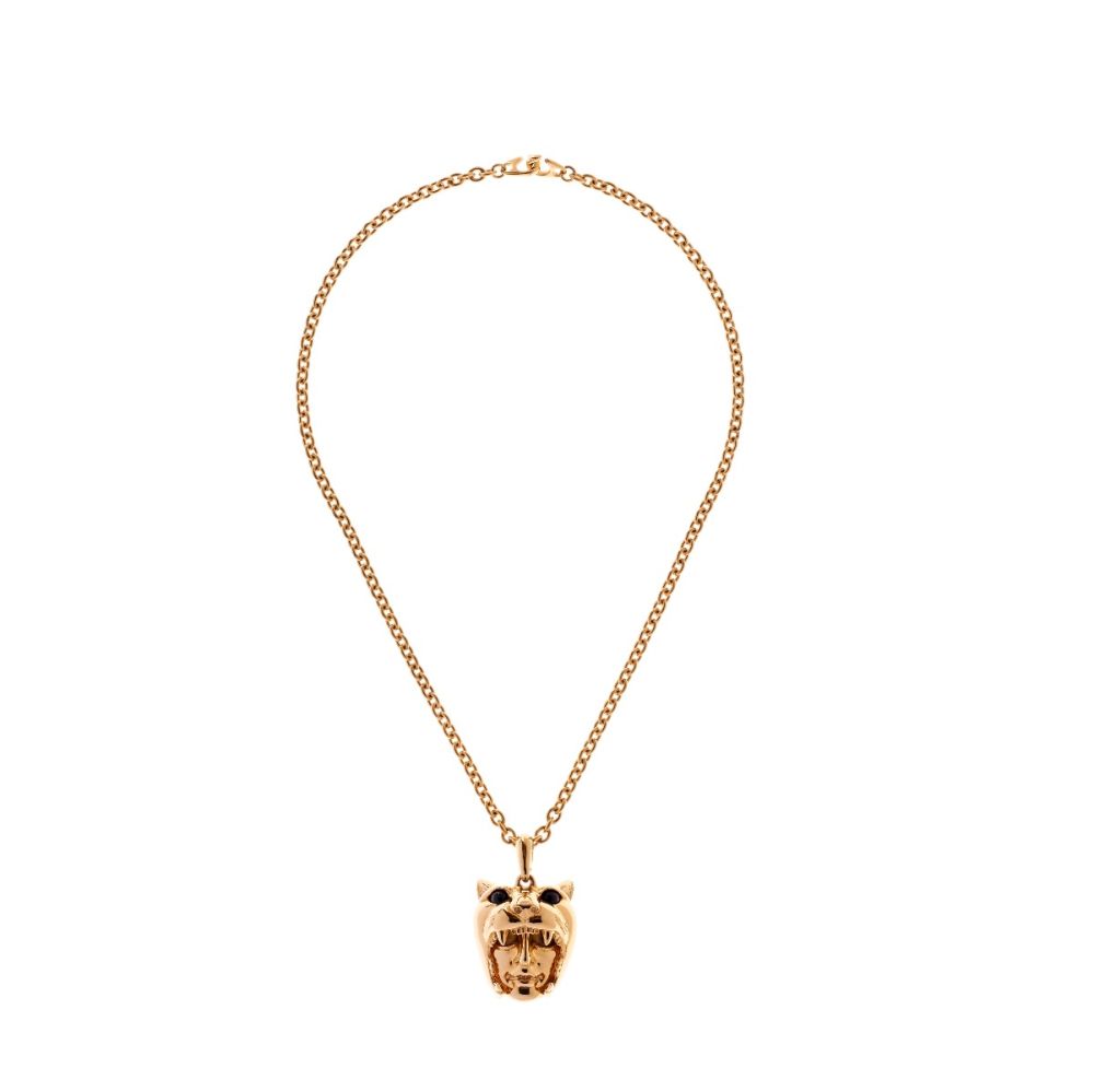 Gold Plated Dionysus Leopard Pendant